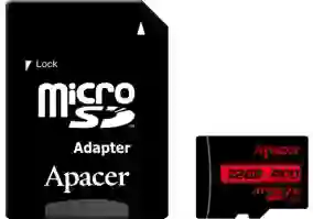 Карта пам'яті Apacer 32 GB MicroSDHC UHS-I Class 10 + SD adapter (AP32GMCSH10UB-R)