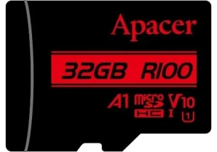 Карта пам'яті Apacer 32 GB MicroSDHC UHS-I Class 10 (AP32GMCSH10UB-RA)