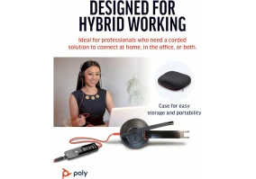 Навушники з мікрофоном POLY BlackWire 5220 USB-A HS Stereo Black (80R97AA)