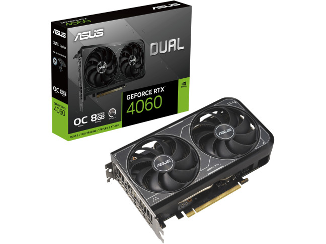 Видеокарта Asus DUAL-RTX4060-O8G-V2 (90YV0JC4-M0NA00)