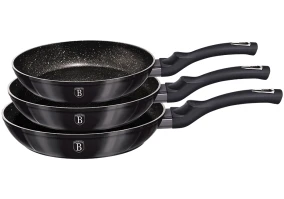 Набор сковородок Berlinger Haus Metallic Line Carbon Pro Edition (BH-6903)