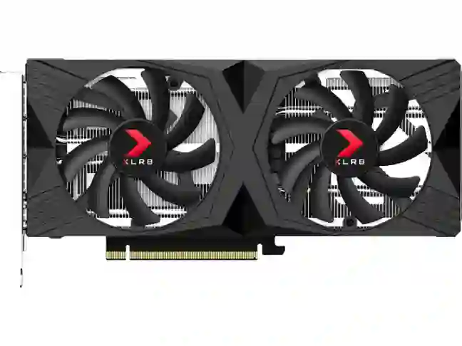 Відеокарта PNY GeForce RTX 4060 Ti 16GB VERTO Dual Overclocked (VCG4060T16DFXPB1-O)