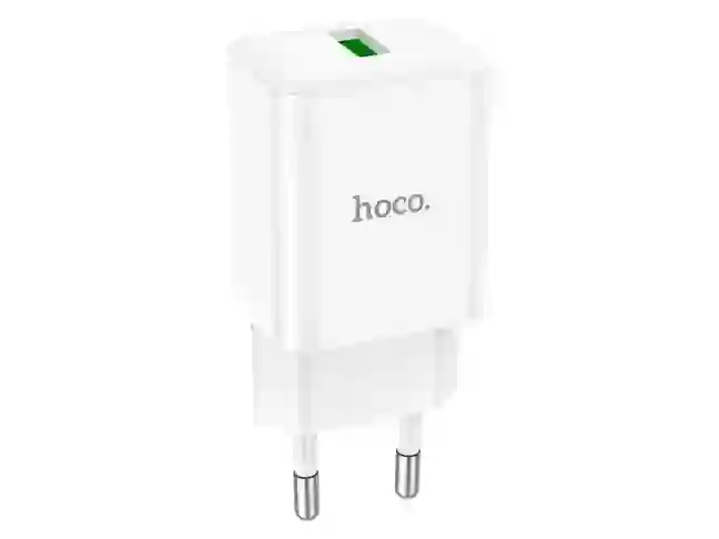 Сетевое зарядное устройство Hoco N26 18W QC3.0 1USB White