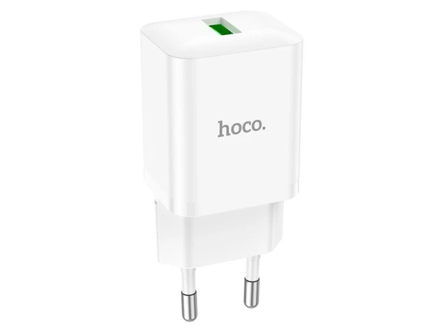 Сетевое зарядное устройство Hoco N26 18W QC3.0 1USB White