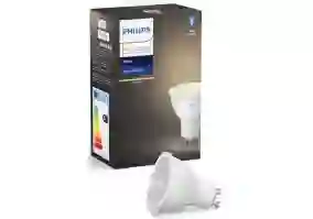 Светодиодная лампочка Philips Hue Bluetooth 5.2W 2700K GU10 White (929001953505)