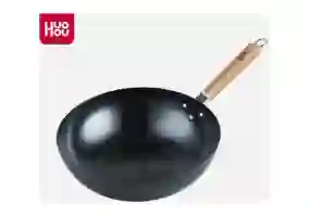 Сковорода ВОК Xiaomi Huohou Fine Iron Wok, 30 см (HU0212)