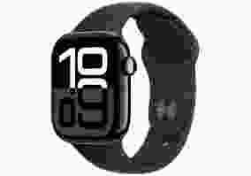 Смарт-годинник Apple Watch Series 10 GPS 42mm Jet Black Alu. Case w. Black Sport Band - M/L (MWWF3)