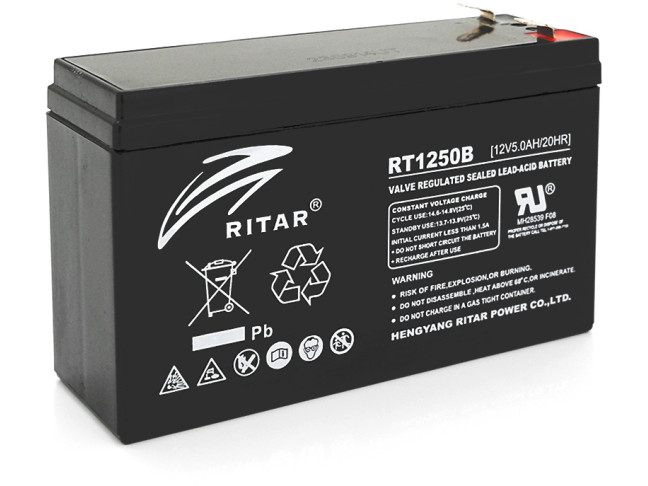 Акумулятор для ДБЖ RITAR RT1250 Black (RT1250B)