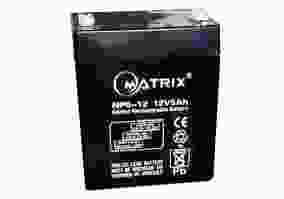 Аккумулятор для ИБП Matrix 12V 5Ah (NP5-12)