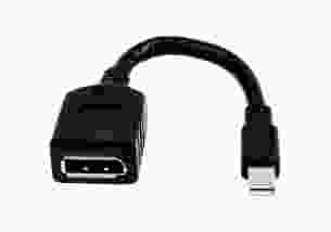 Адаптер PNY Mini DisplayPort to DisplayPort Black (QSP-MINIDP/DPV3)