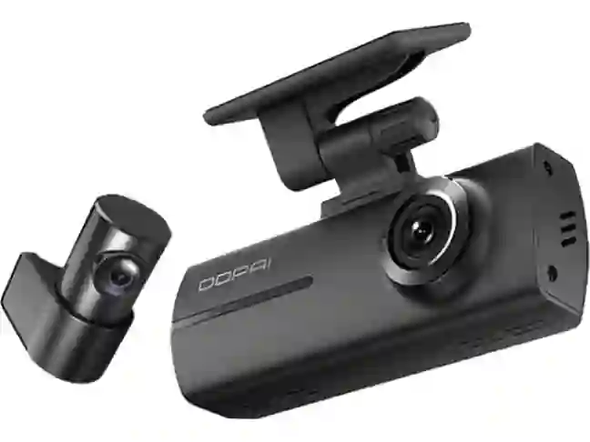 Автомобільний відеореєстратор DDPai Dash camera N1 Dual Global version з камерою заднього виду