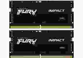 Модуль памяти Kingston FURY 32 GB (2x16GB) SO-DIMM DDR5 6000 MHz Impact (KF560S38IBK2-32)