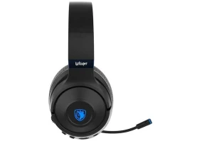 Гарнітура Sades SA-205 Whisper Black/Blue (SA205BKB)