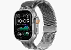 Смарт-годинник Apple Watch Ultra 2 GPS + Cellular 49mm Natural Titanium Case w. N. Titanium Milanese Loop - M (MX5R3)