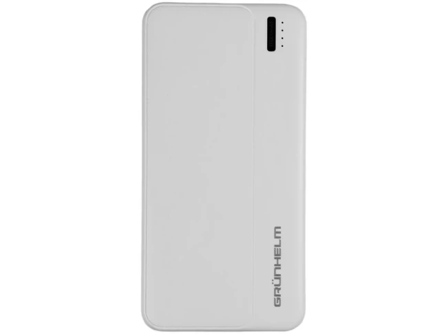 Внешний аккумулятор (Power Bank) Grunhelm 10000mAh White (GP-10W)