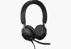 Навушники з мікрофоном Jabra Evolve2 40 SE MS Stereo Black (24189-999-999)