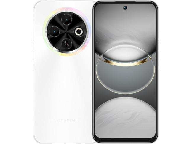 Смартфон Tecno Spark 30C KL5n 6/128GB Orbit White (4894947051784)