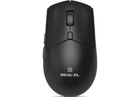 Мышь REAL-EL RM-460 W Black (EL123200048)