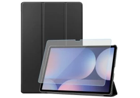 Обложка-подставка для планшета AIRON Premium Samsung Galaxy tab S10 Plus 12.4 2024 + film Black (4822356758483)
