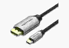 Кабель Vention Male to Male HD Cable USB-C - DisplayPort 1.5м Black (CGZBG)