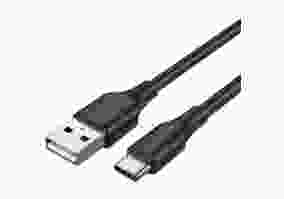 Кабель USB Type-C Vention USB2.0 AM to CM Cable 0.5м Black (CTHBD)