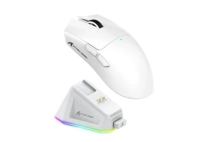 Мышка Attack Shark X11 Wireless Gaming Mouse with Charging Dock White