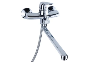 Смеситель для ванны с длинным изливом Aquatica NM-2C234C