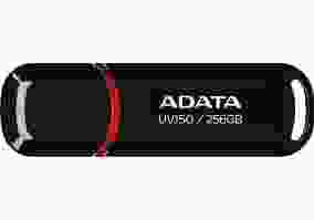 USB флеш накопичувач ADATA 256 GB UV150 USB 3.2 Black (AUV150-256G-RBK)