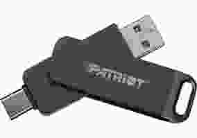 USB флеш накопитель Patriot 32 GB Rage R550 USB 3.2 Gen 1 Type-A+C Black (PE32GR550DSAD)