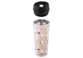 Термокружка Ardesto Coffee Time Cats 450мл (AR2645FC)