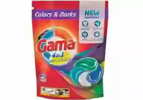 Капсулы для стирки цветных вещей Gama 4in1 Сolors&Darks 60 стирок (8435495836759)