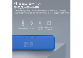 Портативная колонка Promate Capsule-2 Blue (capsule-2.blue)