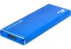 Кишеня зовнішня Frime USB 3.0 Metal Blue (FHE202.M2U30)