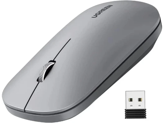 Мышь UGREEN MU001 Portable Gray (90373)