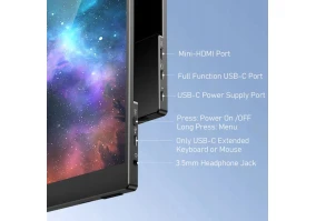 Портативный монитор  Arzopa 14" E1 Extreme Slim Black