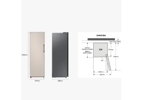Морозильная камера Samsung RZ32C7BDES9/UA