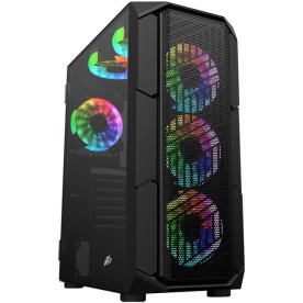 Корпус 1stPlayer XF-BK-4F7 Black