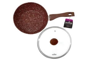 Сковорода Maxmark Granite 26 см Red (MK-FP9126)