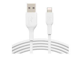 Кабель Lightning Belkin USB-A Lightning PVC 2m white (CAA001BT2MWH)