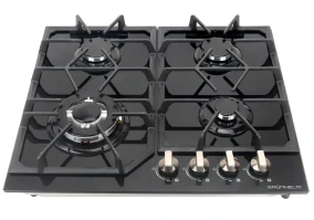 Варочная поверхность газовая Grunhelm GHGW 0434 MB WOK