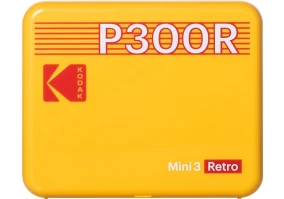 Портативний фотопринтер Kodak Mini 3 Retro Yellow (P300R)