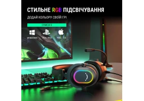 Наушники с микрофоном Fifine H6 Black (H6B)
