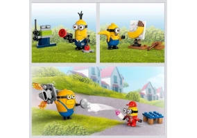 Блочный конструктор Lego Миньоны и машина-банан (75580)