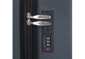 Валіза Semi Line 20" S Navy/Green (T5859-1)
