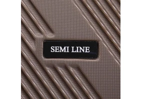 Валіза Semi Line 20" S Brown (T5850-1)