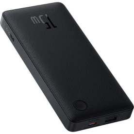 Внешний аккумулятор (павербанк) BASEUS Airpow Lite 10000mAh 15W Black (P10067500123-00)