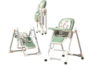 Стульчик-шезлонг для кормления 2в1 Kidilo BabyChair Z901 Green