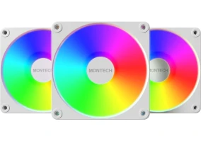 Корпусный вентилятор Montech GF120 V2 ARGB 3-Pack White