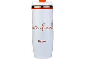 Термокружка Magio State Of Mind 400мл White (MG-1038)