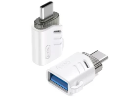 Перехідник XO USB Type-C - USB-A White (NB256B)